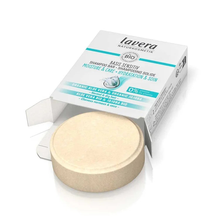 Lavera Basis Sensitiv Moisture and Care Shampoo Bar - 50g 3