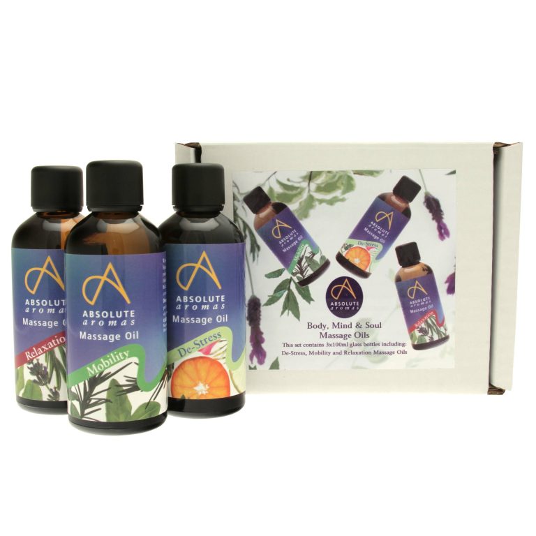Absolute Aromas Body, Mind & Soul Massage Kit