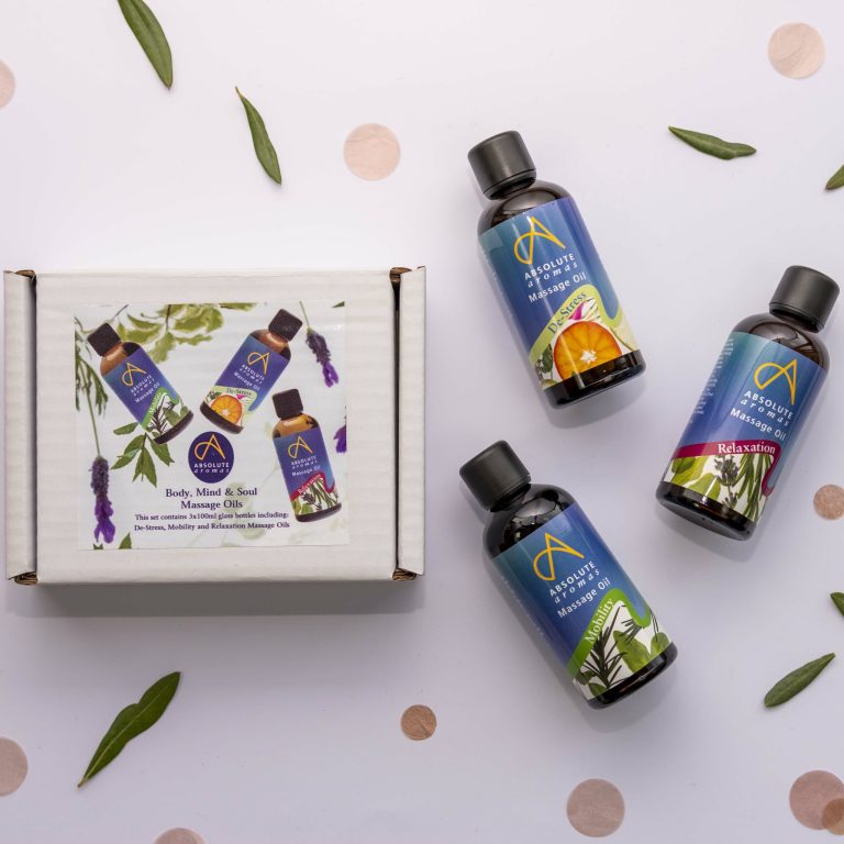 Absolute Aromas Body, Mind & Soul Massage Kit