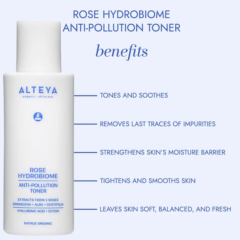 Alteya Organics Organic Anti-pollution Toner Rose Hydrobiome 120 Ml 3