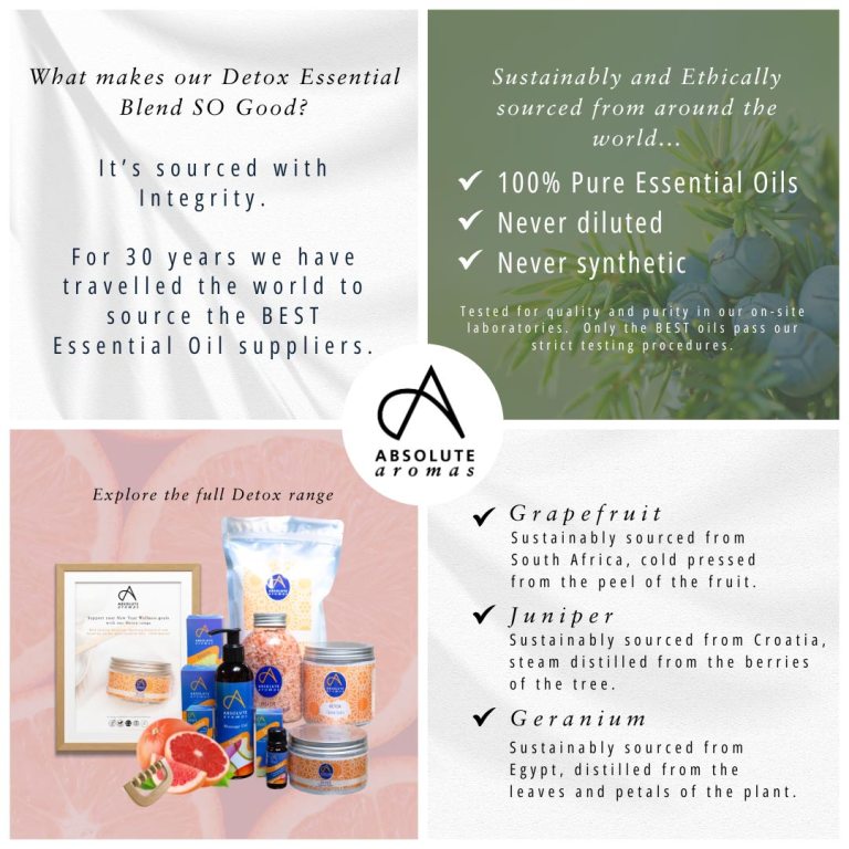 Absolute Aromas Detox Essential Blend 4