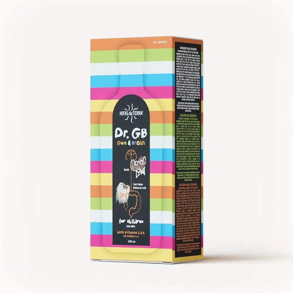Hifas Da Terra Dr. GB (Gut & Brain) Syrup with Reishi, Lion's Mane, Prebiotics, and Vitamins C and A 8