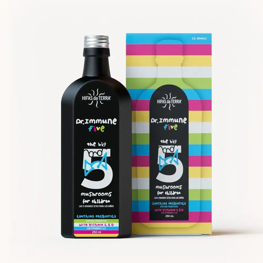 Hifas Da Terra Dr. Immune Five Syrup for defences with prebiotics and vitamins D and C 8