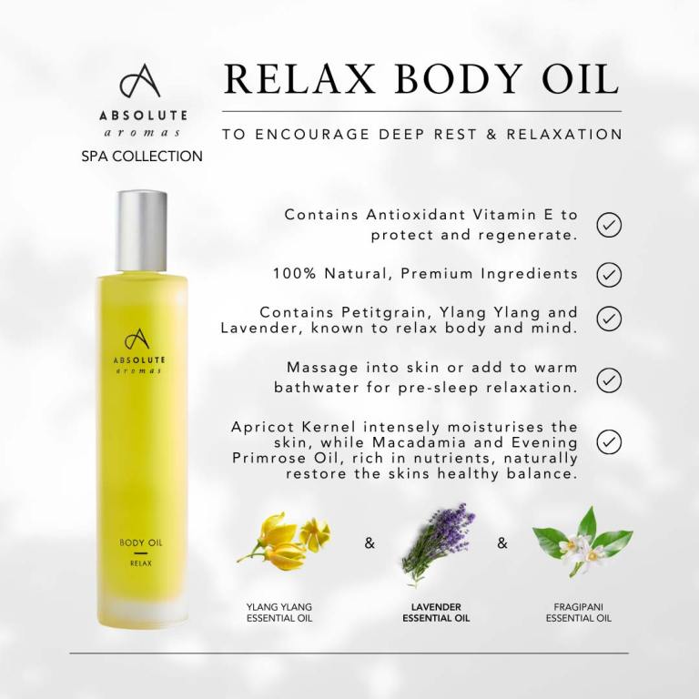 Absolute Aromas Relax Body Oil