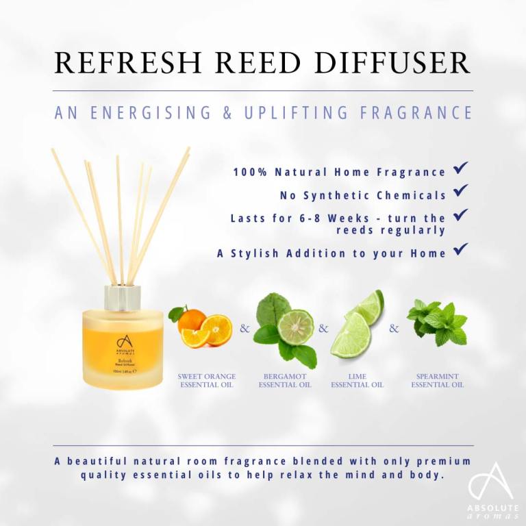 Absolute Aromas Refresh Reed Diffuser 3