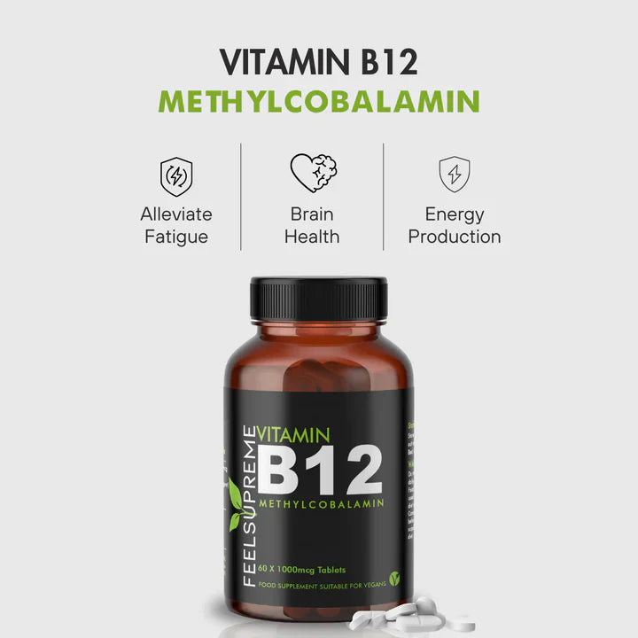 Feel Supreme Vitamin B12 | Methylcobalamin