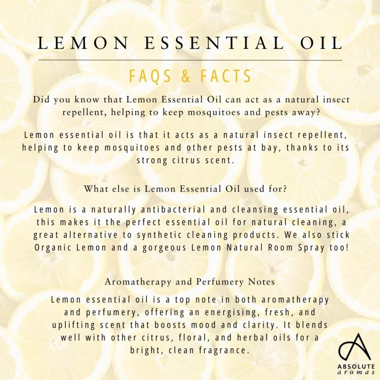 Absolute Aromas Lemon Essential Oil 6