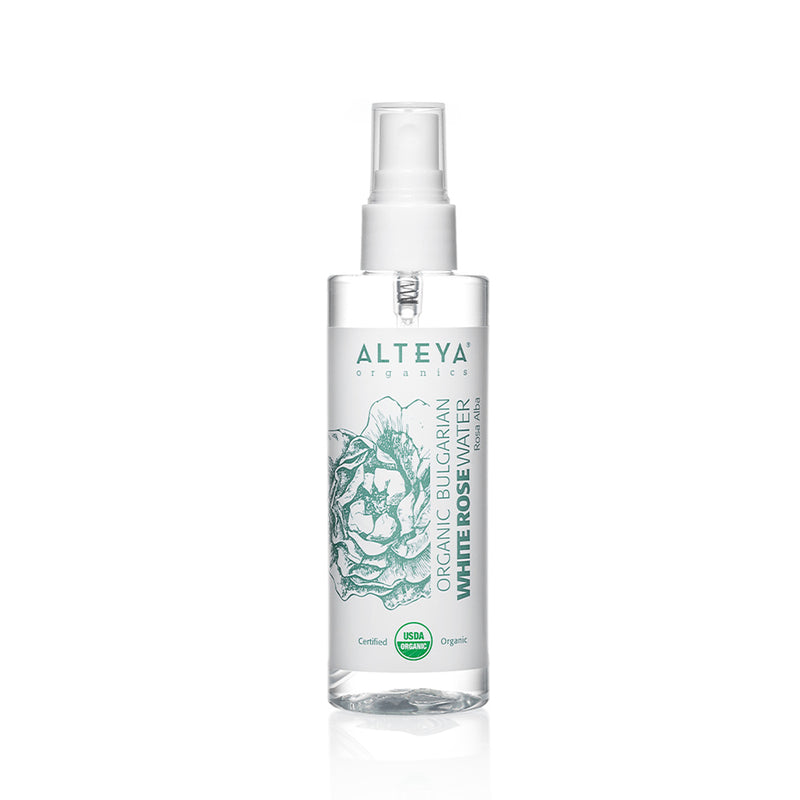 Alteya Organics Organic Bulgarian White Rose Water (Rosa Alba) Spray 100 ml