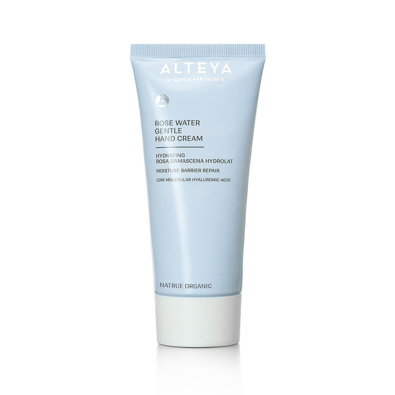 Alteya Organics Organic Rose Water Gentle Hand Cream - Hydrating Rosa Damascena Hydrolat
