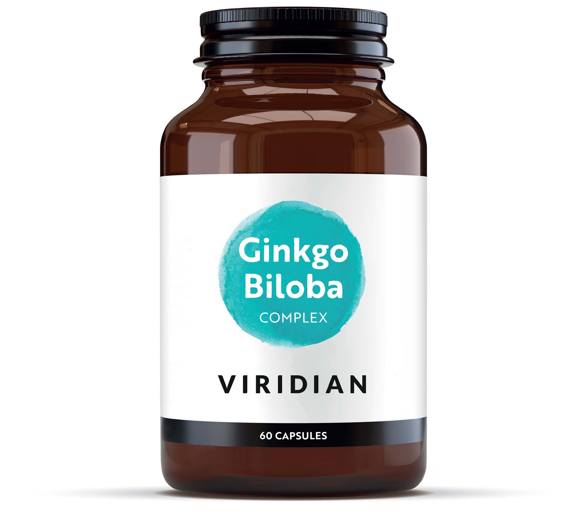 Viridian Ginkgo Biloba Complex 60 Capsules
