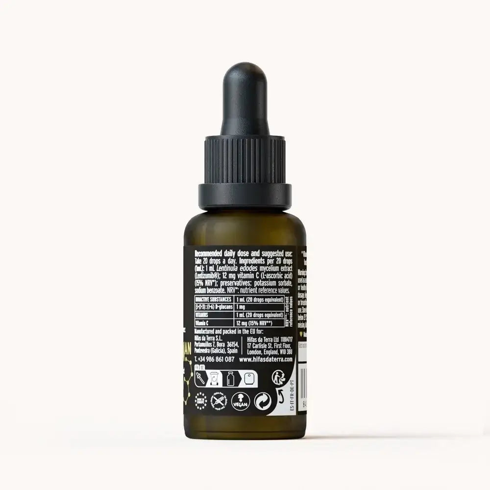 Hifas Da Terra HIFAS-Lentinan Shiitake Extract (Lentizumib) Drops 15