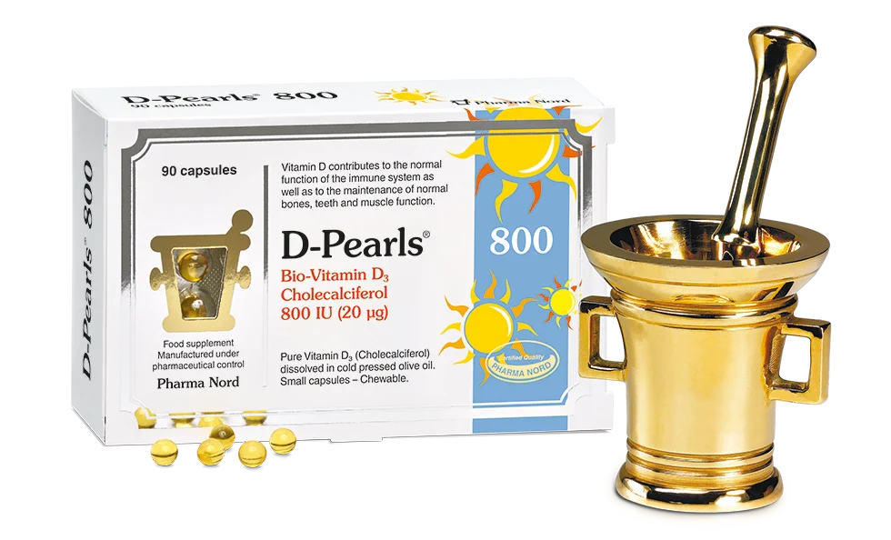 Pharma Nord D-Pearls 800IU 20mcg