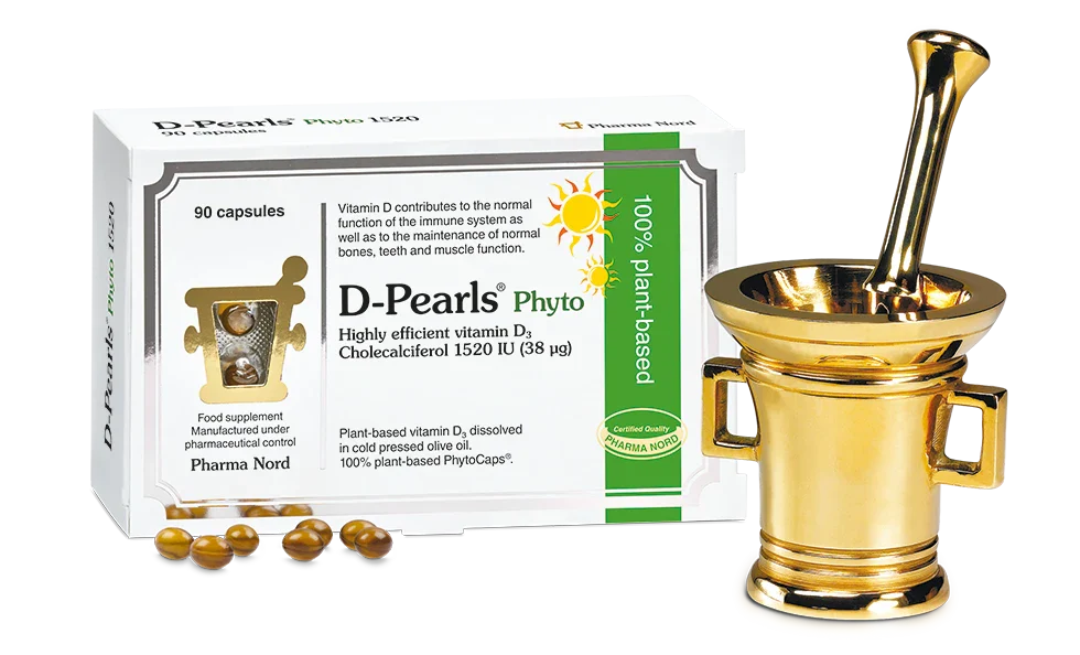 Pharma Nord D-Pearls Green 1520IU 38mcg