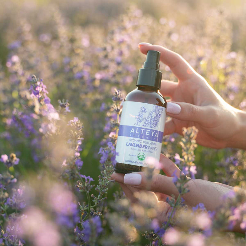 Alteya Organics Organic Bulgarian Lavender Water 120 ml - Amber Glass Bottle 3