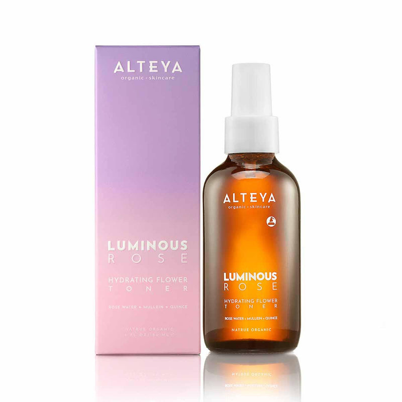 Alteya Organics Organic Luminous Rose Hydrating Flower Toner 120 ml