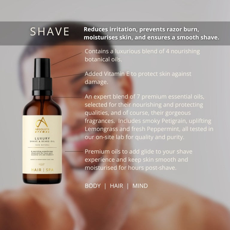Absolute Aromas Luxury Shave & Beard Oil