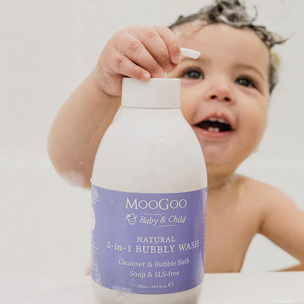 MooGoo 2-in-1 Bubbly Wash 3