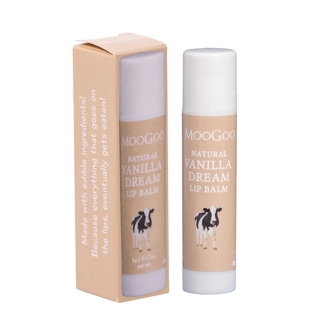 MooGoo Edible Lip Balm 5g - Vanilla Dream
