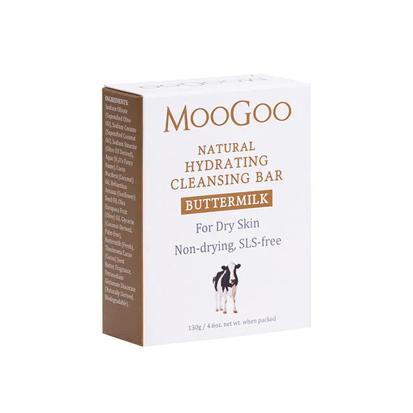 MooGoo Hydrating Cleansing Bar 130g - Buttermilk