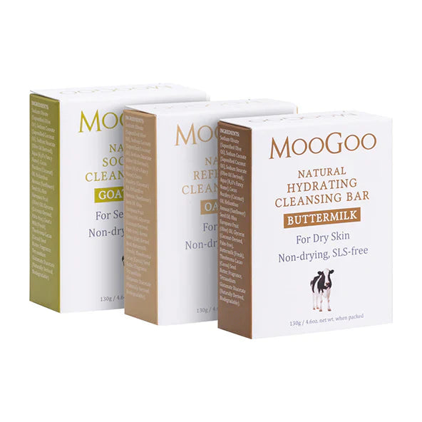 MooGoo Cleansing Bar Trio