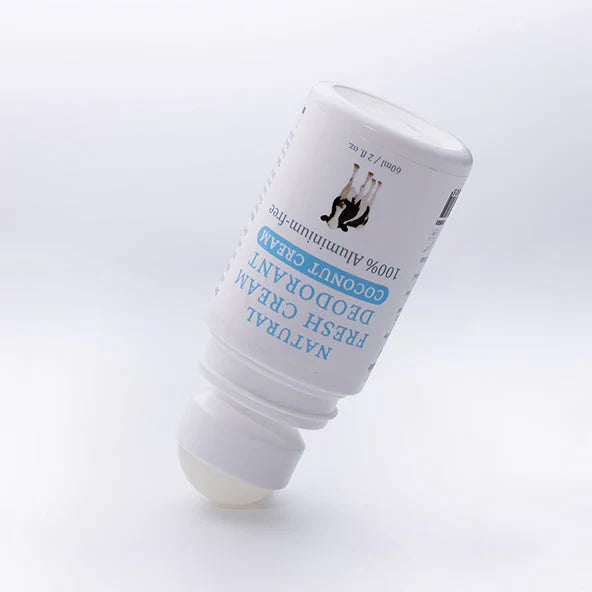 MooGoo Fresh Cream Deodorant - Coconut Cream 60ml 4
