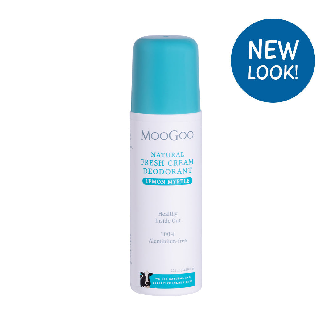 MooGoo Fresh Cream Deodorant - Lemon Myrtle 115ml