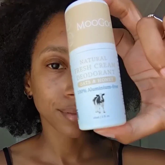 MooGoo Fresh Cream Deodorant - Oats & Honey 60ml 4