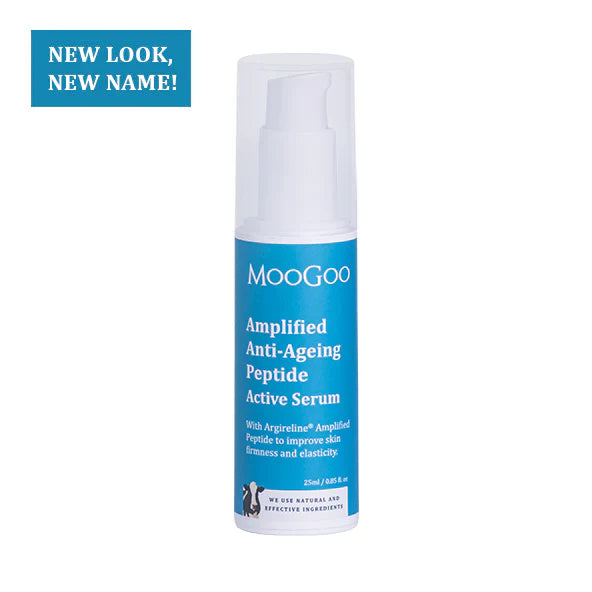 MooGoo Amplified Anti-Ageing Peptide Active Serum with Argireline® 25ml