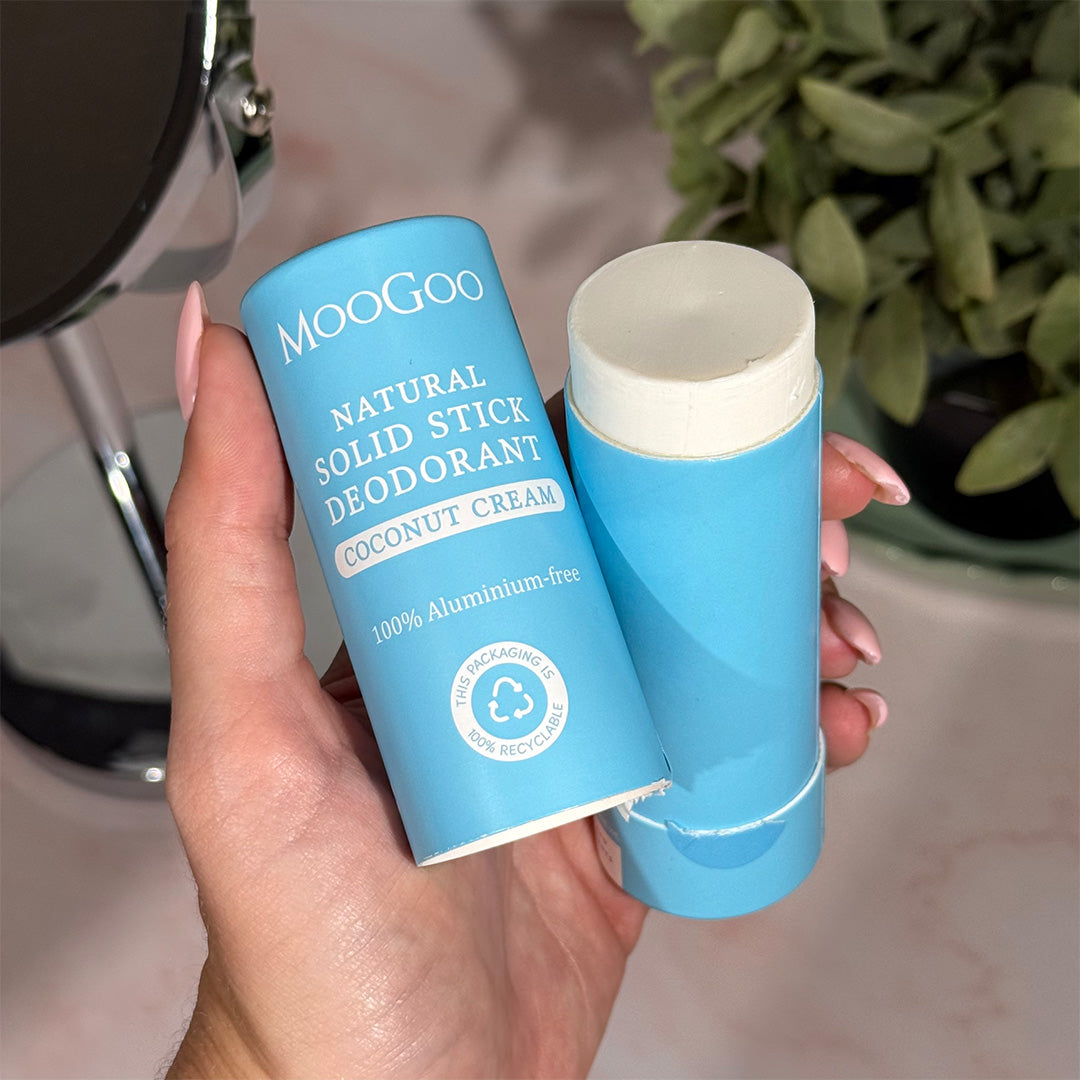 MooGoo Deodorant Stick - Coconut Cream 65g