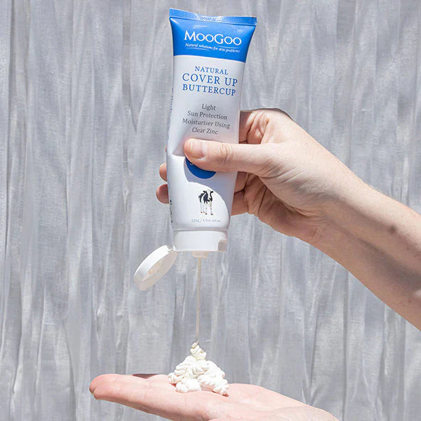 MooGoo Cover Up Buttercup SPF 15 Natural Moisturiser 120g 4