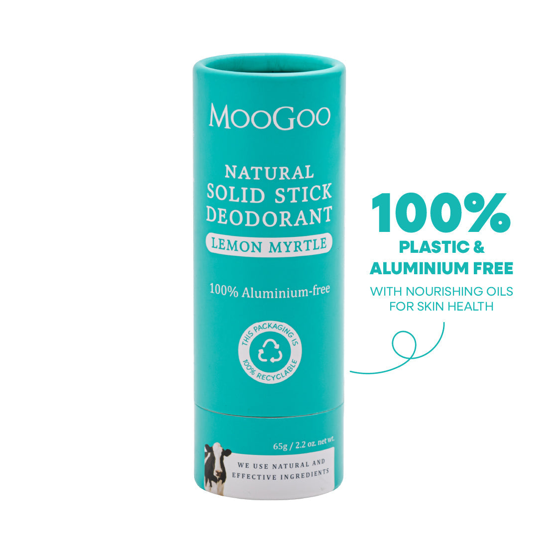 MooGoo Deodorant Stick - Lemon Myrtle 65g