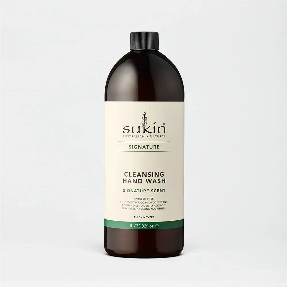 Sukin CLEANSING HAND WASH PUMP | SIGNATURE 1L