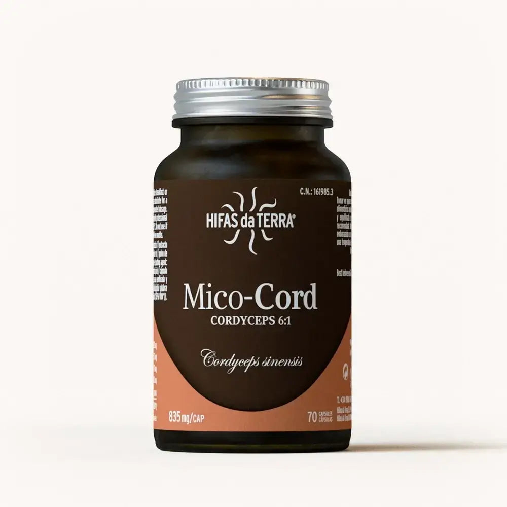 Hifas Da Terra Mico-Cord Pure Cordyceps fungus extract in capsules