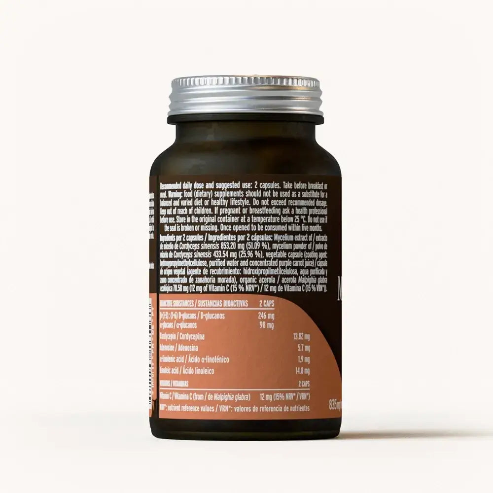 Hifas Da Terra Mico-Cord Pure Cordyceps fungus extract in capsules 15