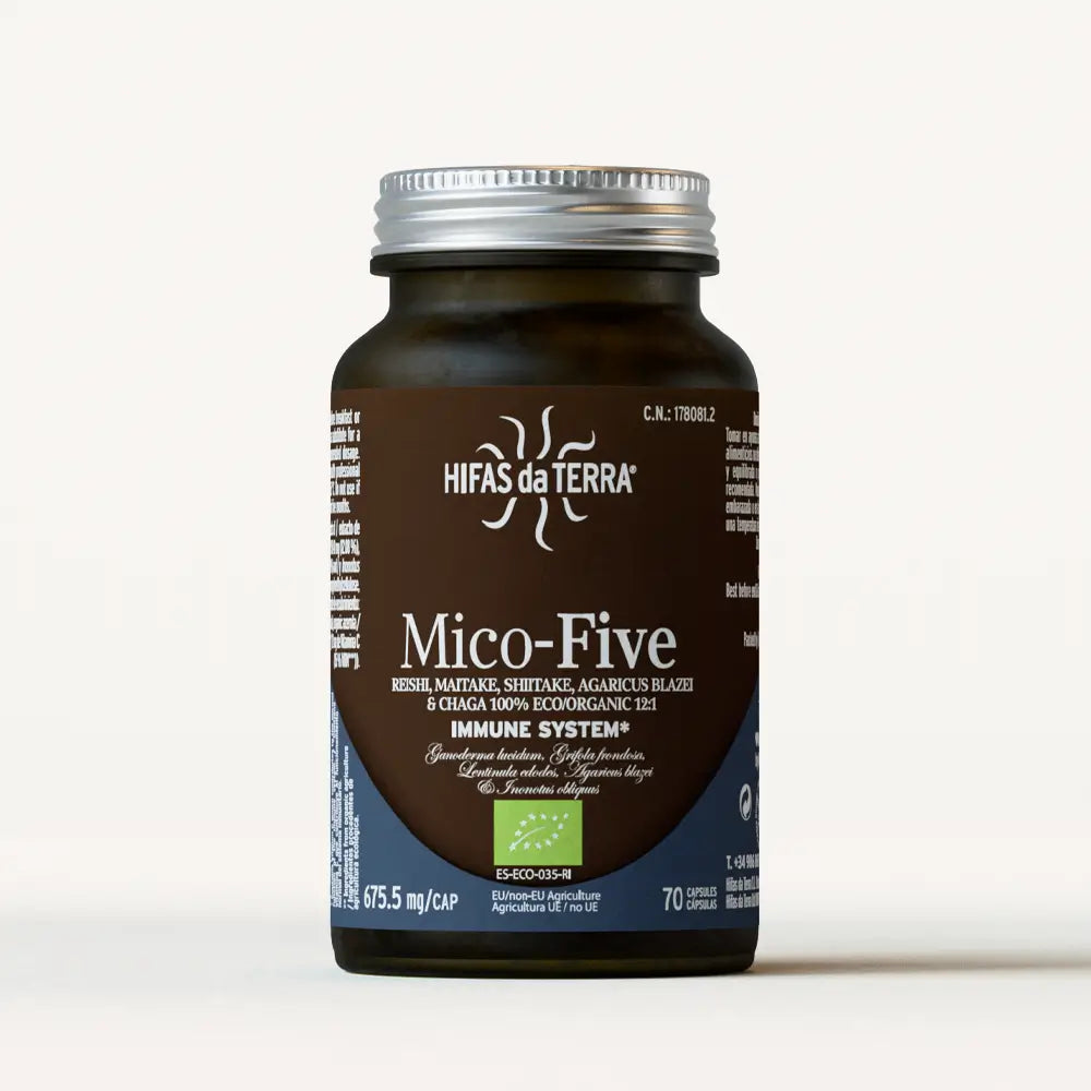Hifas Da Terra Mico-Five Pure extracts from Reishi, Shiitake, Maitake, Sun and Chaga Mushrooms 7