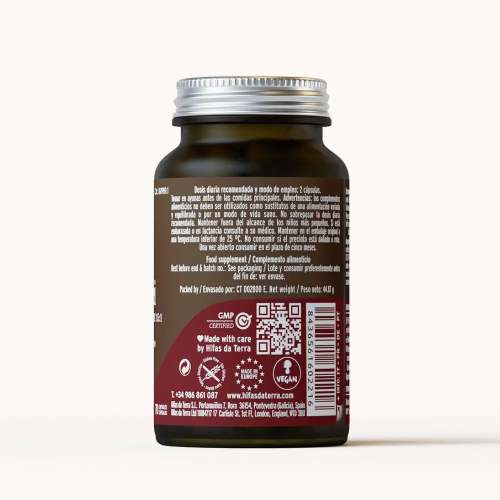 Hifas Da Terra Mico-Rei Pure Organic Extract of Reishi 12