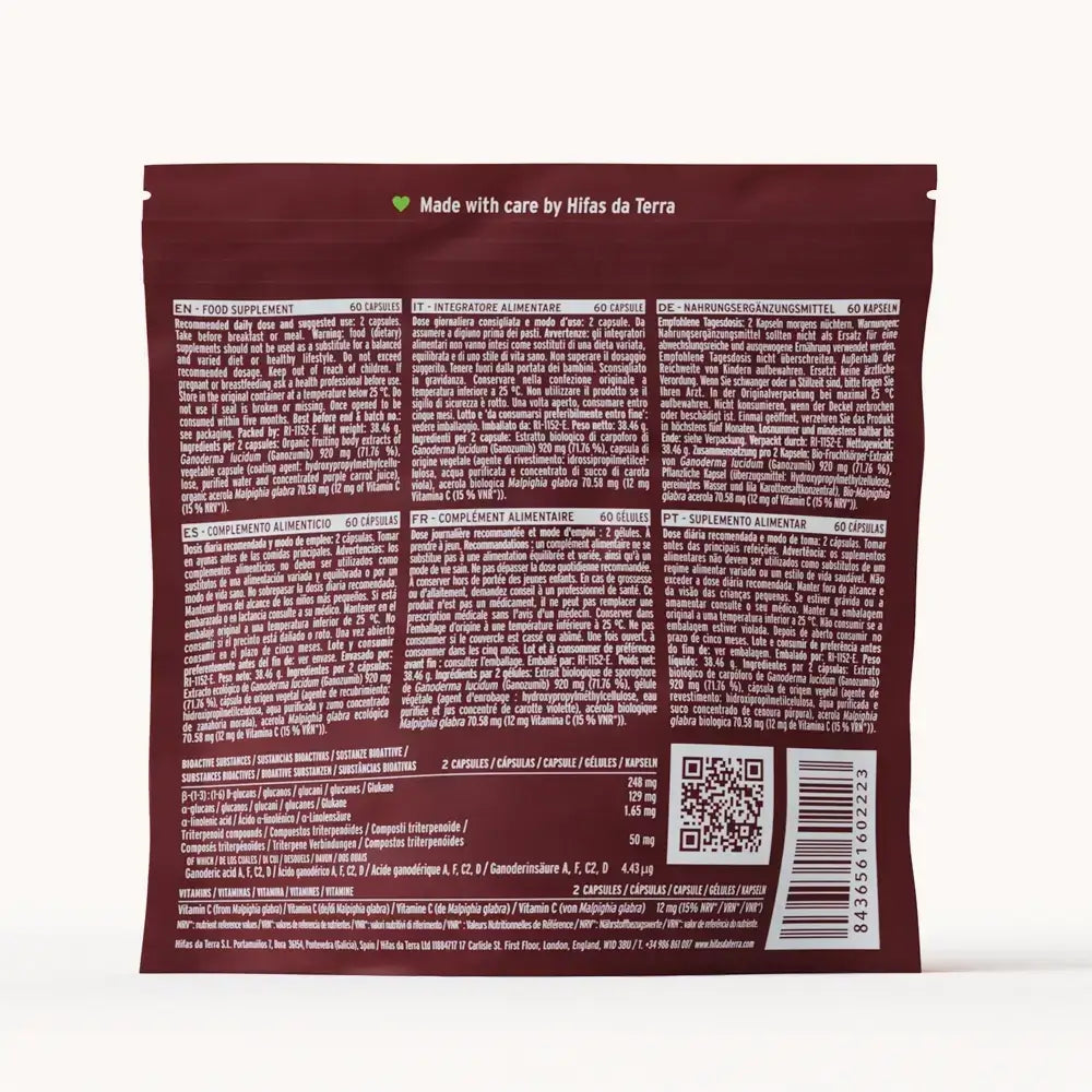 Hifas Da Terra Mico-Rei Pure Organic Extract of Reishi 15