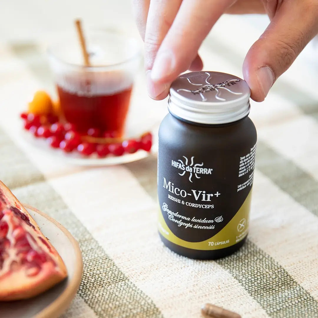 Hifas Da Terra Mico-Vir+ Pure Extracts of Reishi and Cordyceps 10