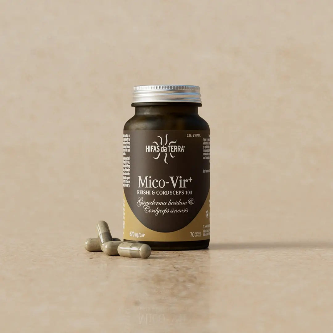Hifas Da Terra Mico-Vir+ Pure Extracts of Reishi and Cordyceps 13