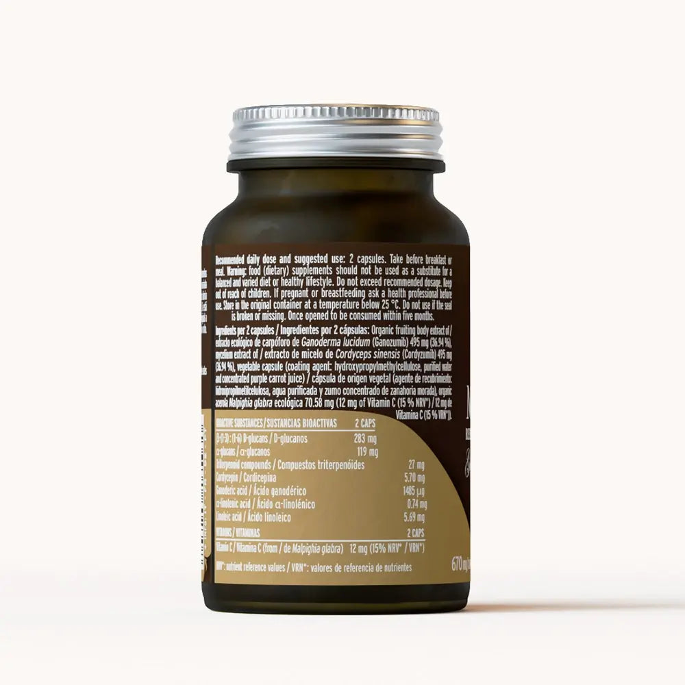 Hifas Da Terra Mico-Vir+ Pure Extracts of Reishi and Cordyceps 15