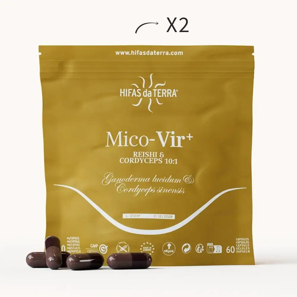 Hifas Da Terra Mico-Vir+ Pure Extracts of Reishi and Cordyceps 4