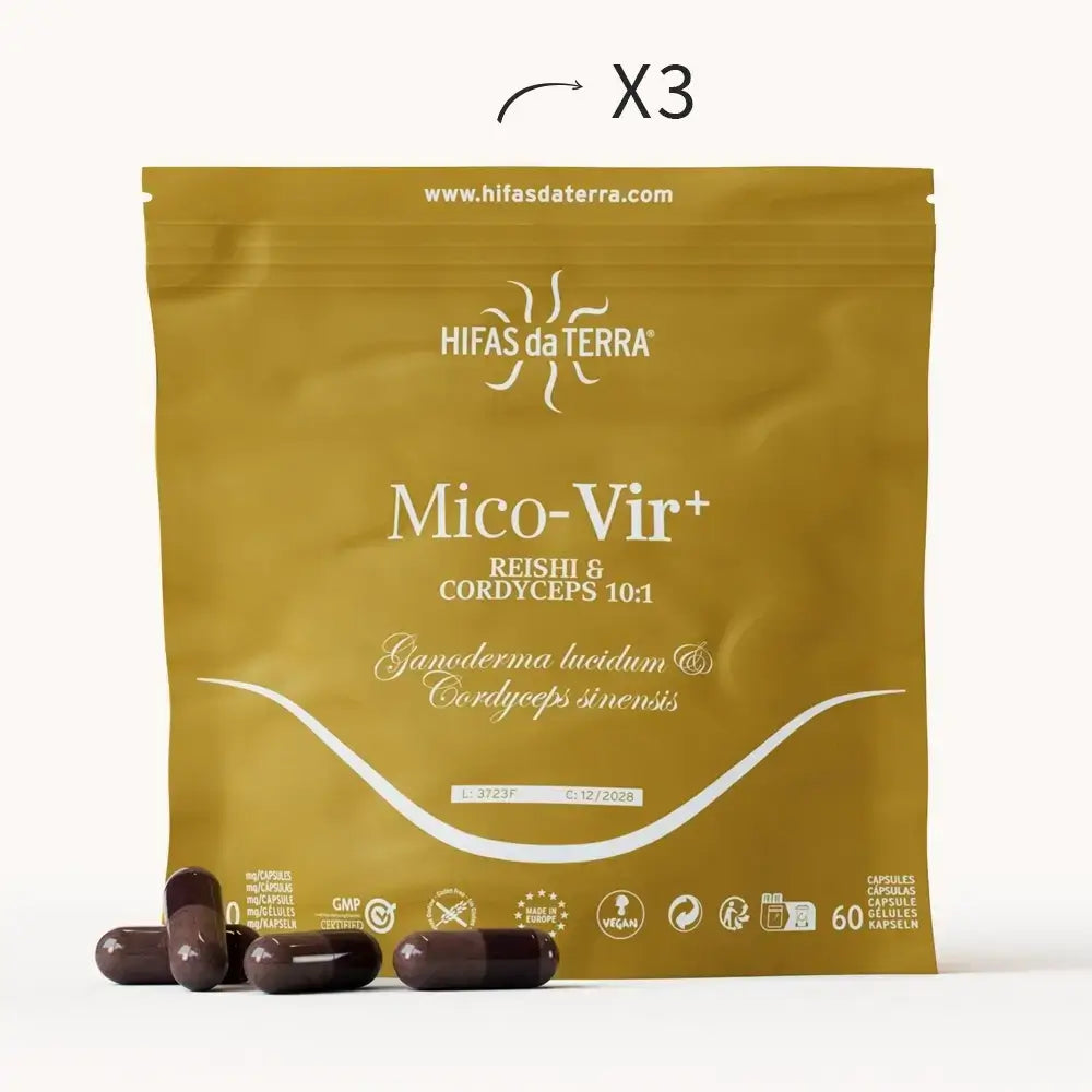 Hifas Da Terra Mico-Vir+ Pure Extracts of Reishi and Cordyceps 5