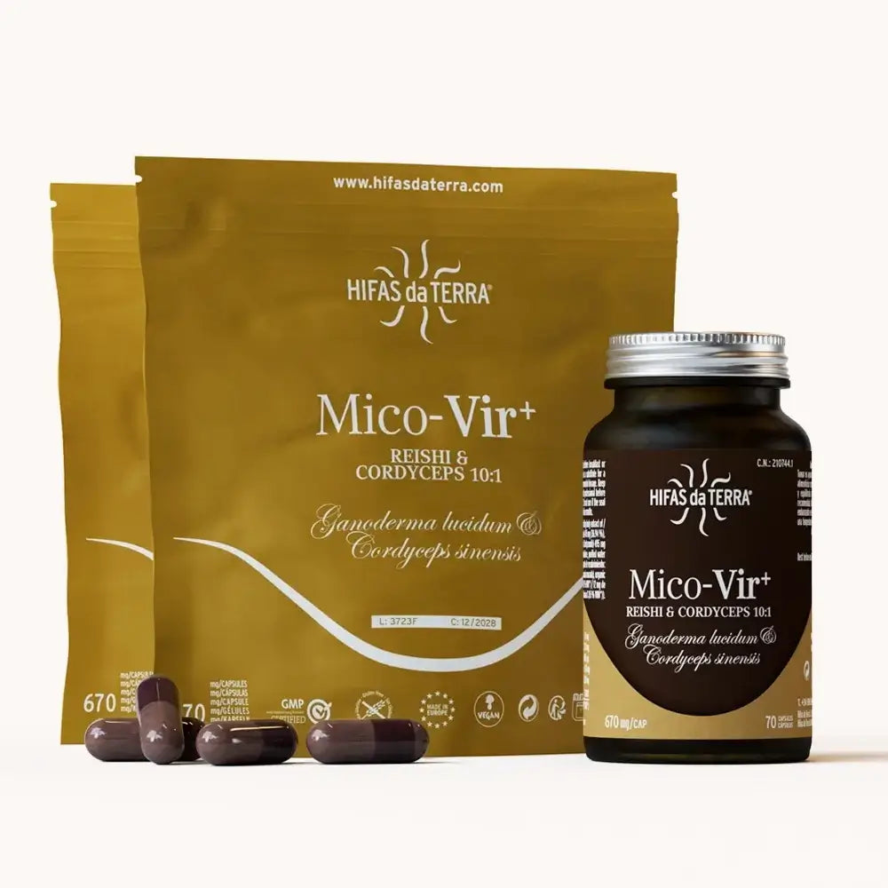 Hifas Da Terra Mico-Vir+ Pure Extracts of Reishi and Cordyceps 3