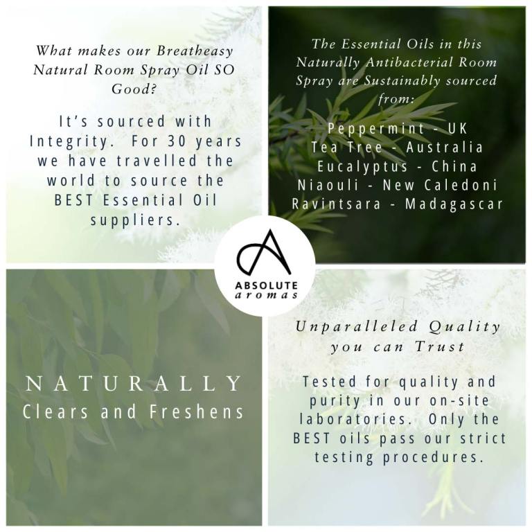 Absolute Aromas Breatheasy Natural Room Spray 4