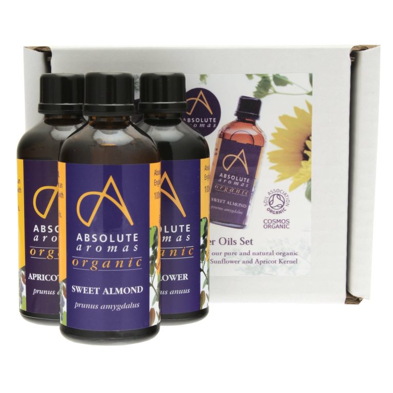 Absolute Aromas Organic 3 Pack Carriers Oils