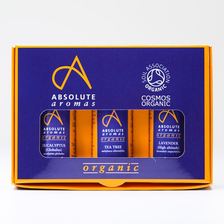 Absolute Aromas Organic Essentials 3 Pack