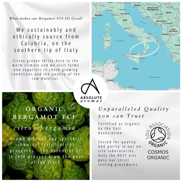Absolute Aromas Organic Bergamot FCF 4
