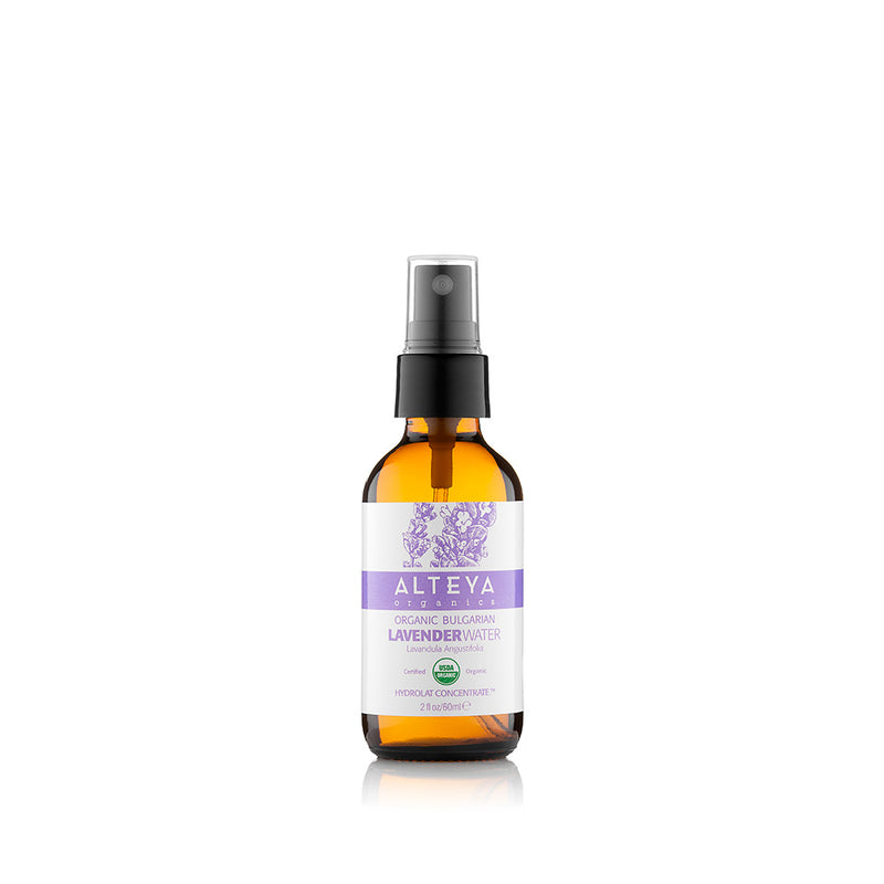 Alteya Organics Organic Bulgarian Lavender Water 60 ml - Amber Glass Bottle