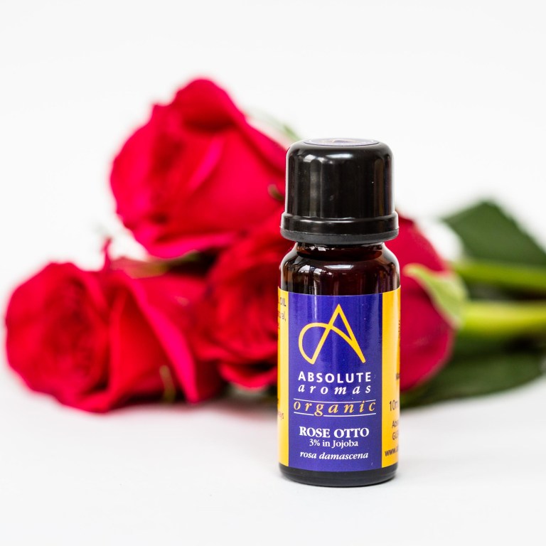 Absolute Aromas Organic Rose Otto 3% in Jojoba