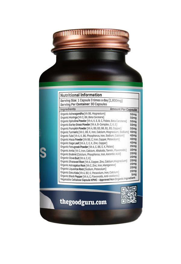 The Good Guru Mens Organic MultiVitamin